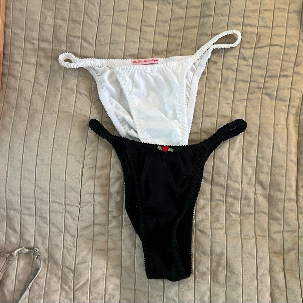 Hello Beautiful Romance String Panty Bundle